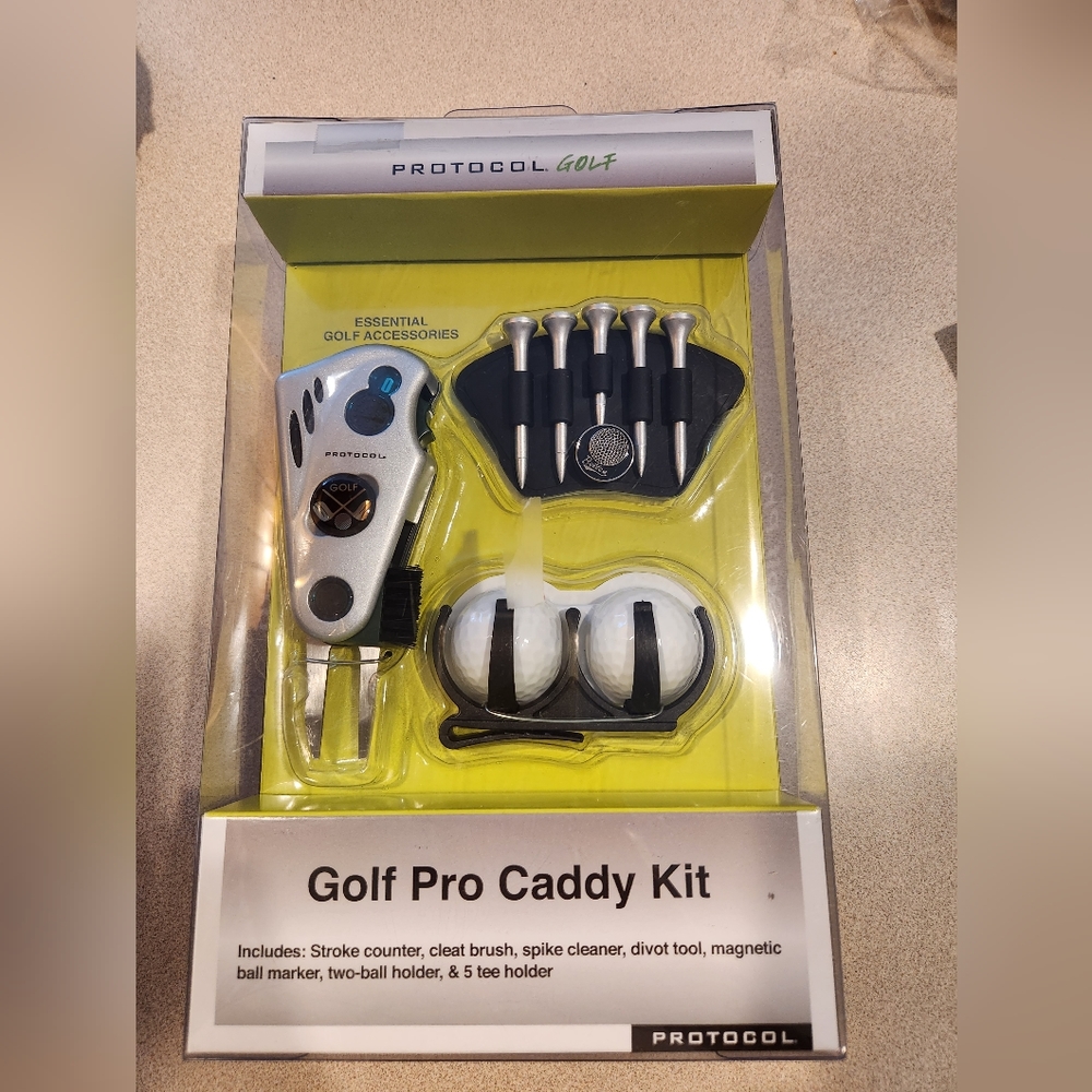 💥3/$10.  Protocol Golf Pro Caddy Kit